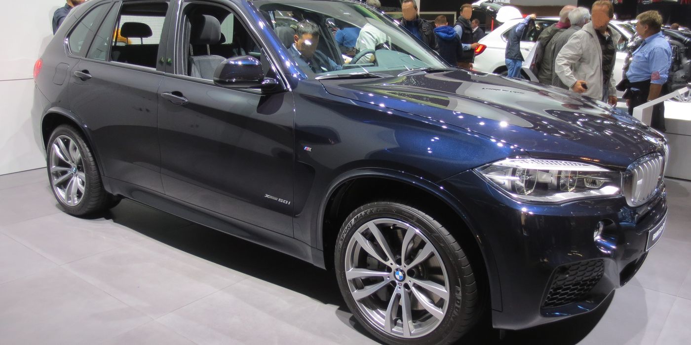 BMW X5 F15 front three-quarter