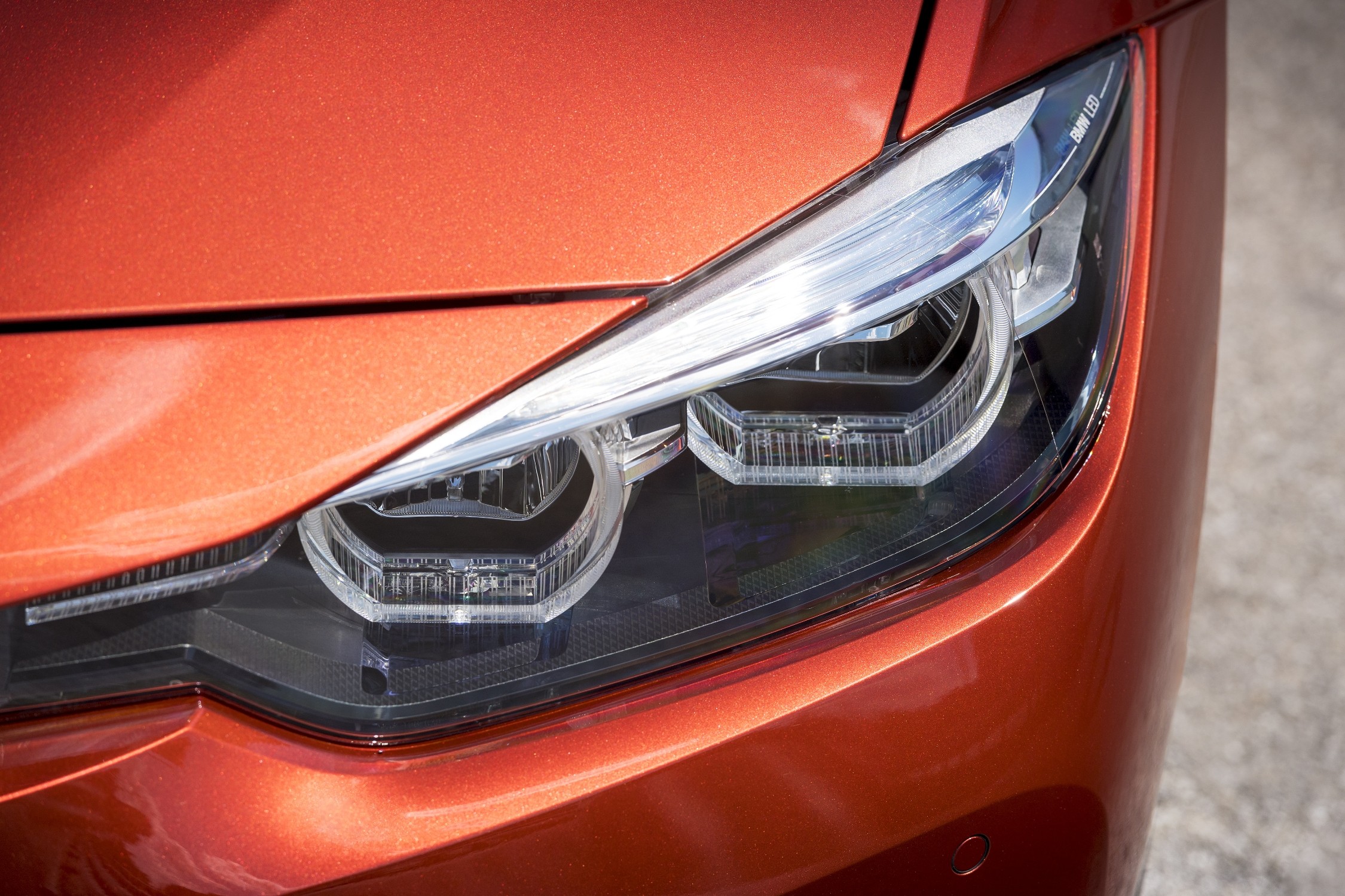 BMW F30 335i daytime driving