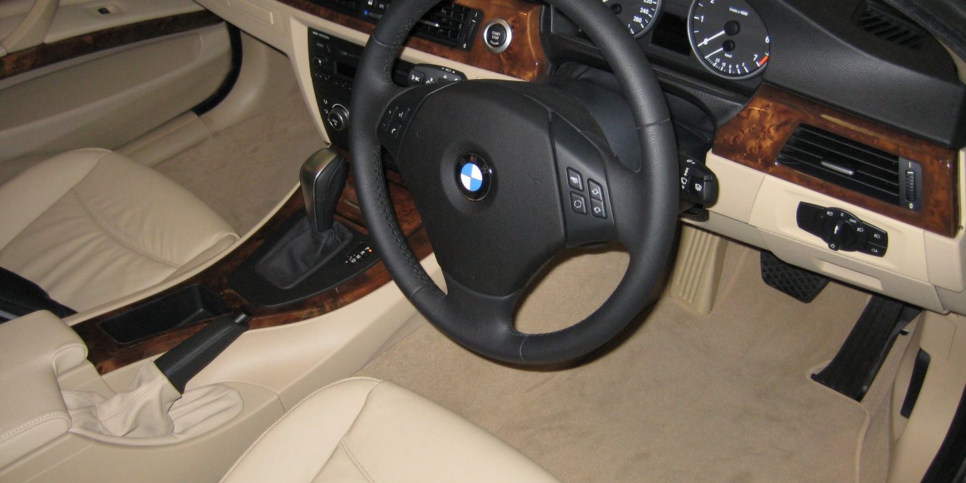 BMW electrical access panel