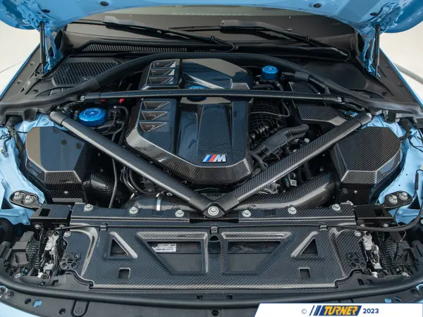 Turner Motorsport Carbon Radiator Cover - Engine Bay Trim for G8X