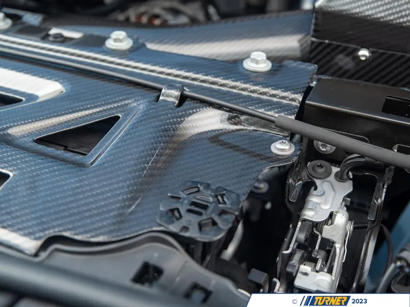 Turner Motorsport Carbon Radiator Cover - Engine Bay Trim for G8X 6