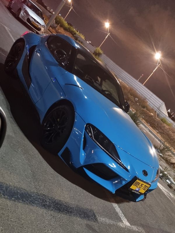 Toyota GR Supra A90 sports car, B58-powered platform with massive turbo upgrade aftermarket support