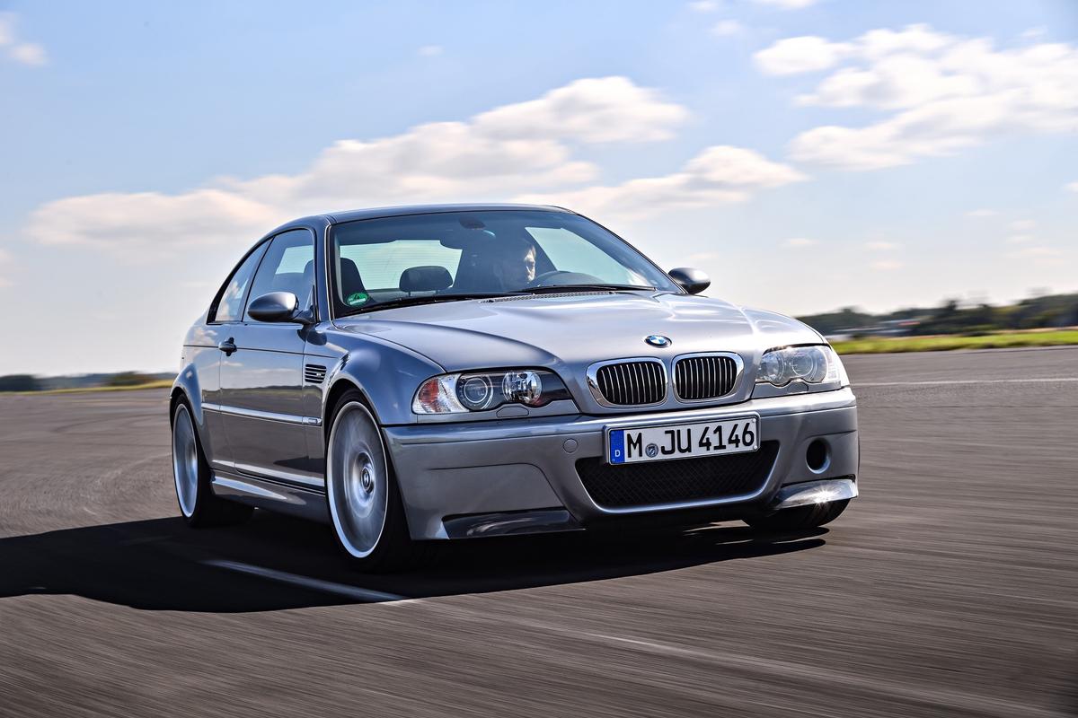 BMW E46 3 Series on the road